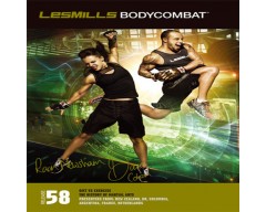 BODYCOMBAT 58 DVD, CD,& Choreo Notes BODY COMBAT 58